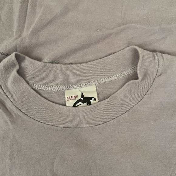 1985 Light Purple Harlequin‎ Nature Graphics New York Aquarium Penguin Tshirt XL - Picture 7 of 14